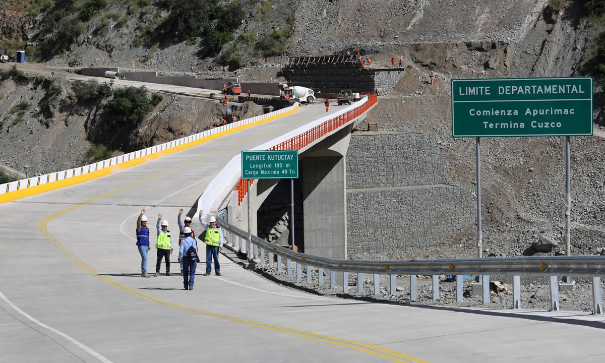 PROYECTO CREACIÓN DEL PUENTE KUTUCTAY LONG 180M Y ACCESOS – PROVINCIA DE COTABAMBAS – APURÍMAC – CUSCO